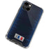 France Soccer Flag iPhone 14 Clear Case